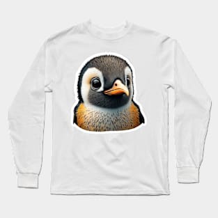 Baby Penguin Searching Long Sleeve T-Shirt